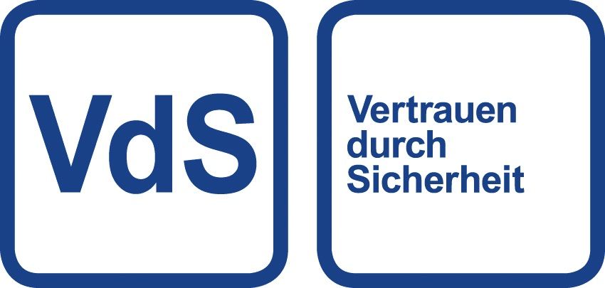 VdS zertifizierte Qualität & Sicherheit